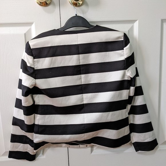 Club Monaco Size 2 Zippered Jacket/Blazer - Picture 3 of 4